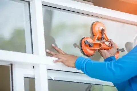 Glass Door Fixing