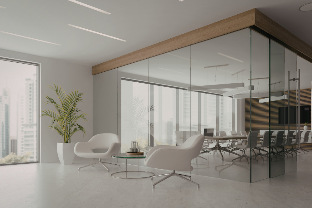 Glass Partition